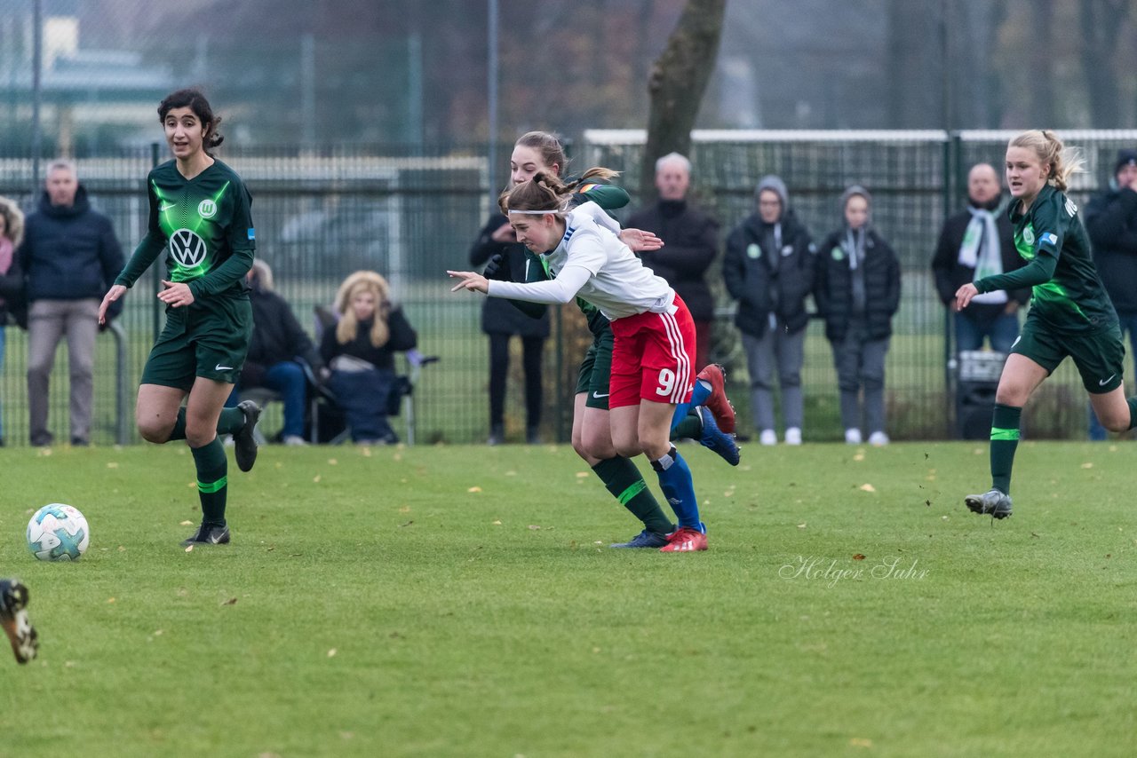 Bild 252 - B-Juniorinnen HSV - VfL Wolfsburg : Ergebnis: 2:1